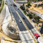 Construcción paso a desnivel de la ruta CA-01 Occidente, Est. 33+500, Retorno a San Bartolomé Milpas Altas, Sacatepéquez